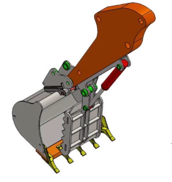 POUCE HYDRAULIQUE POUR PELLE 1,9 à 2,8 T – Image 5